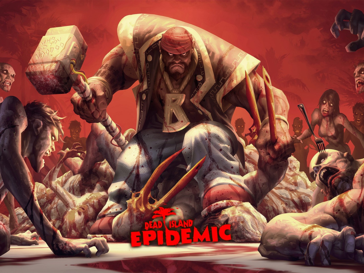 Fondo de pantalla Dead Island Epidemic 1400x1050