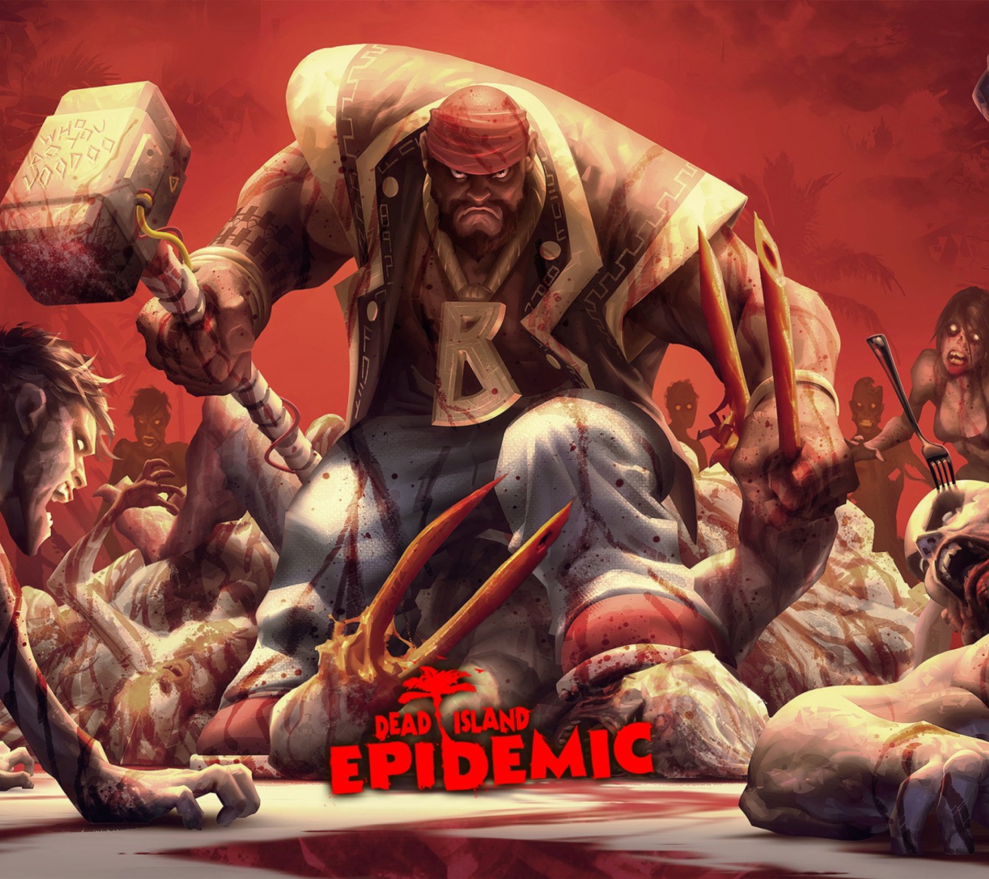 Fondo de pantalla Dead Island Epidemic 1440x1280