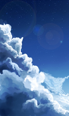 Screenshot №1 pro téma Sky Painting 240x400