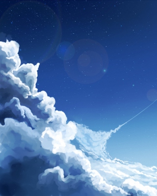 Sky Painting sfondi gratuiti per iPhone 7 Plus