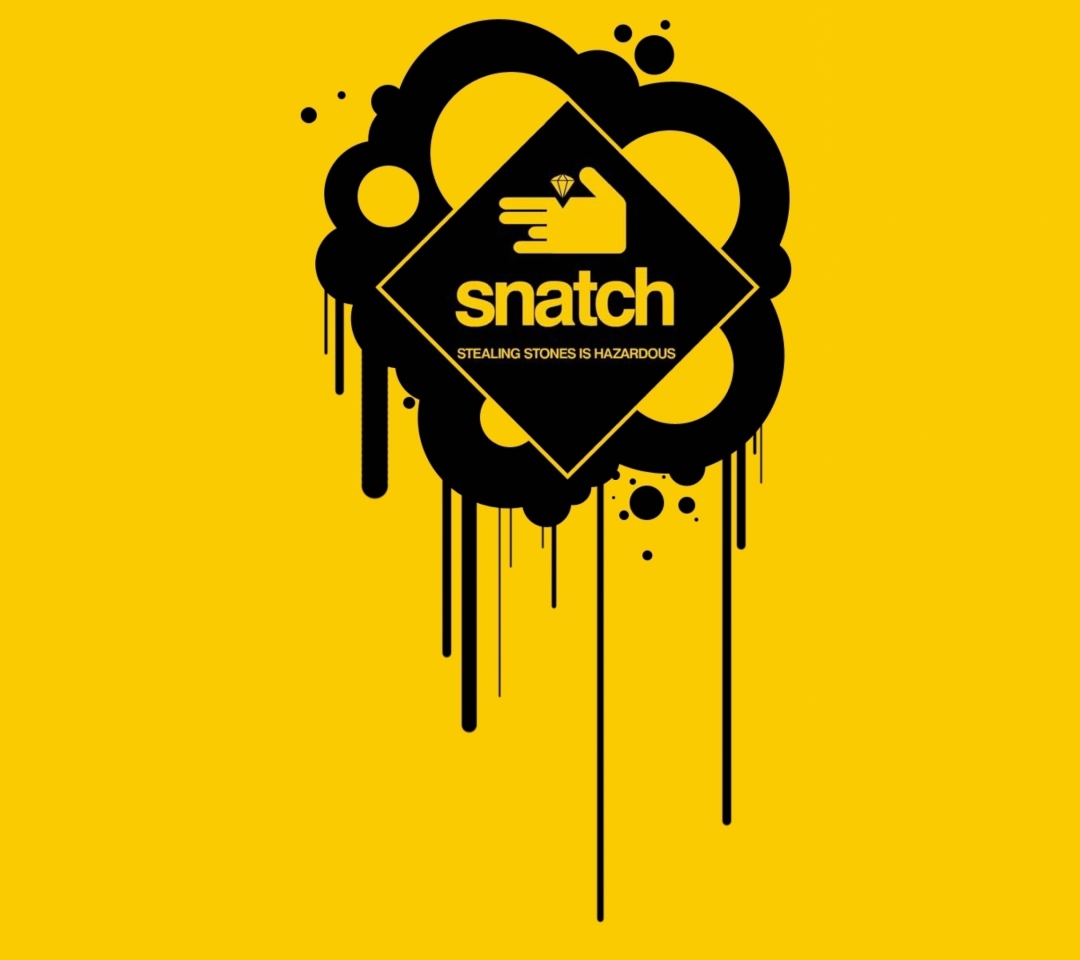 Das Snatch Logo Wallpaper 1080x960