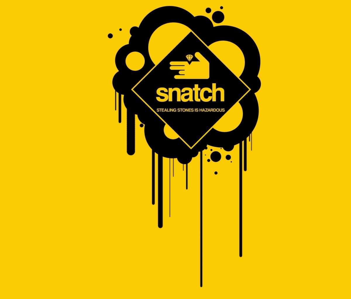 Das Snatch Logo Wallpaper 1200x1024