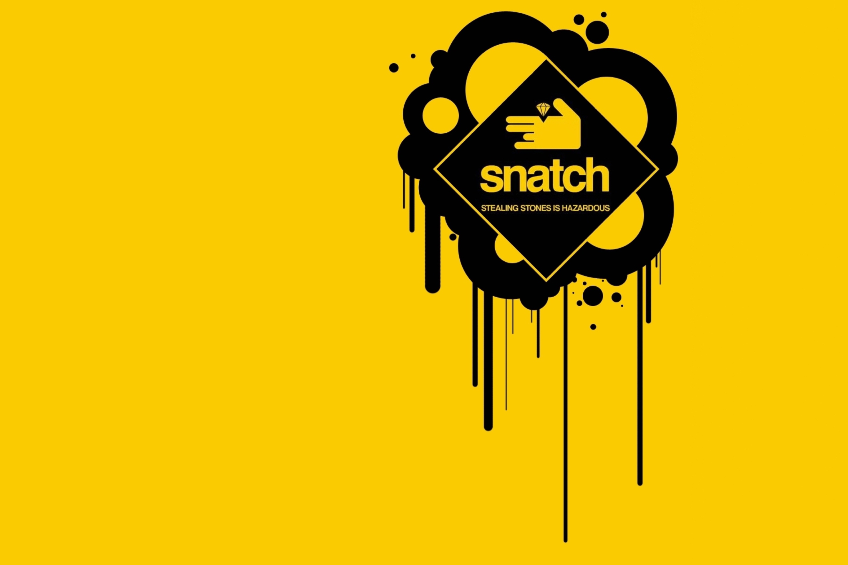Das Snatch Logo Wallpaper 2880x1920