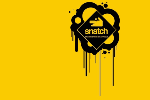 Das Snatch Logo Wallpaper 480x320