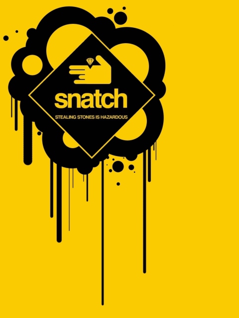 Das Snatch Logo Wallpaper 480x640