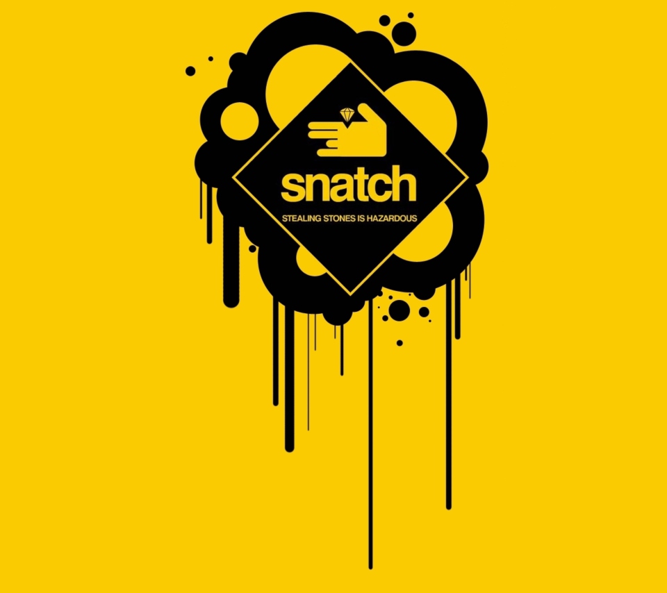 Das Snatch Logo Wallpaper 960x854