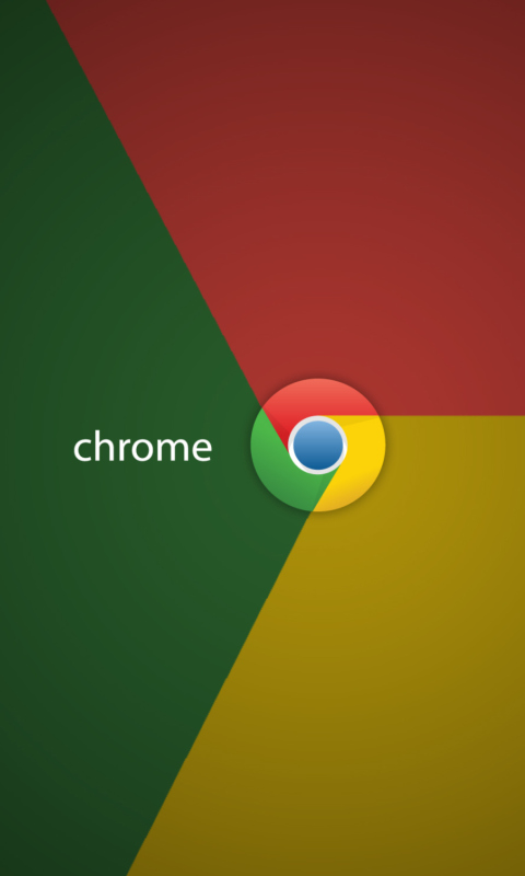 Das Chrome Browser Wallpaper 480x800