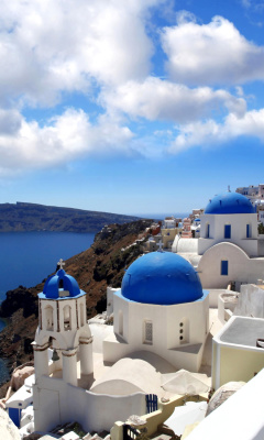 Oia, Greece, Santorini screenshot #1 240x400