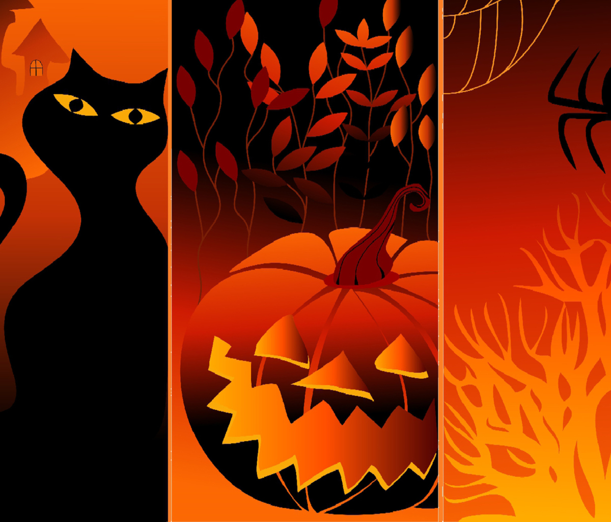 Fondo de pantalla Happy Halloween 1200x1024