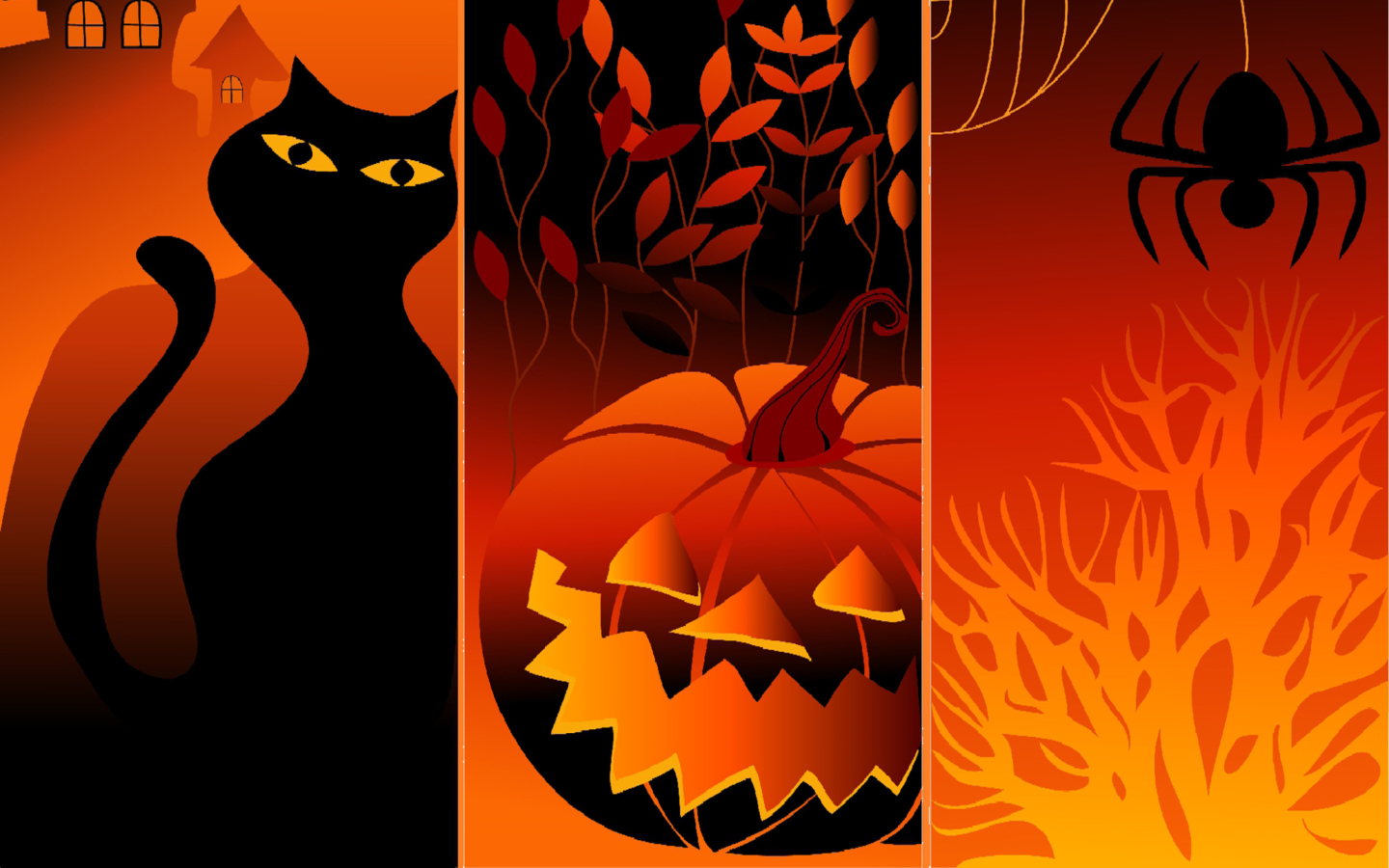 Screenshot №1 pro téma Happy Halloween 1440x900