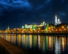 Fondo de pantalla Moscow Kremlin and Embankment 220x176