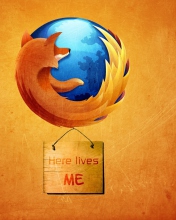 Das Firefox - Best Web Browser Wallpaper 176x220