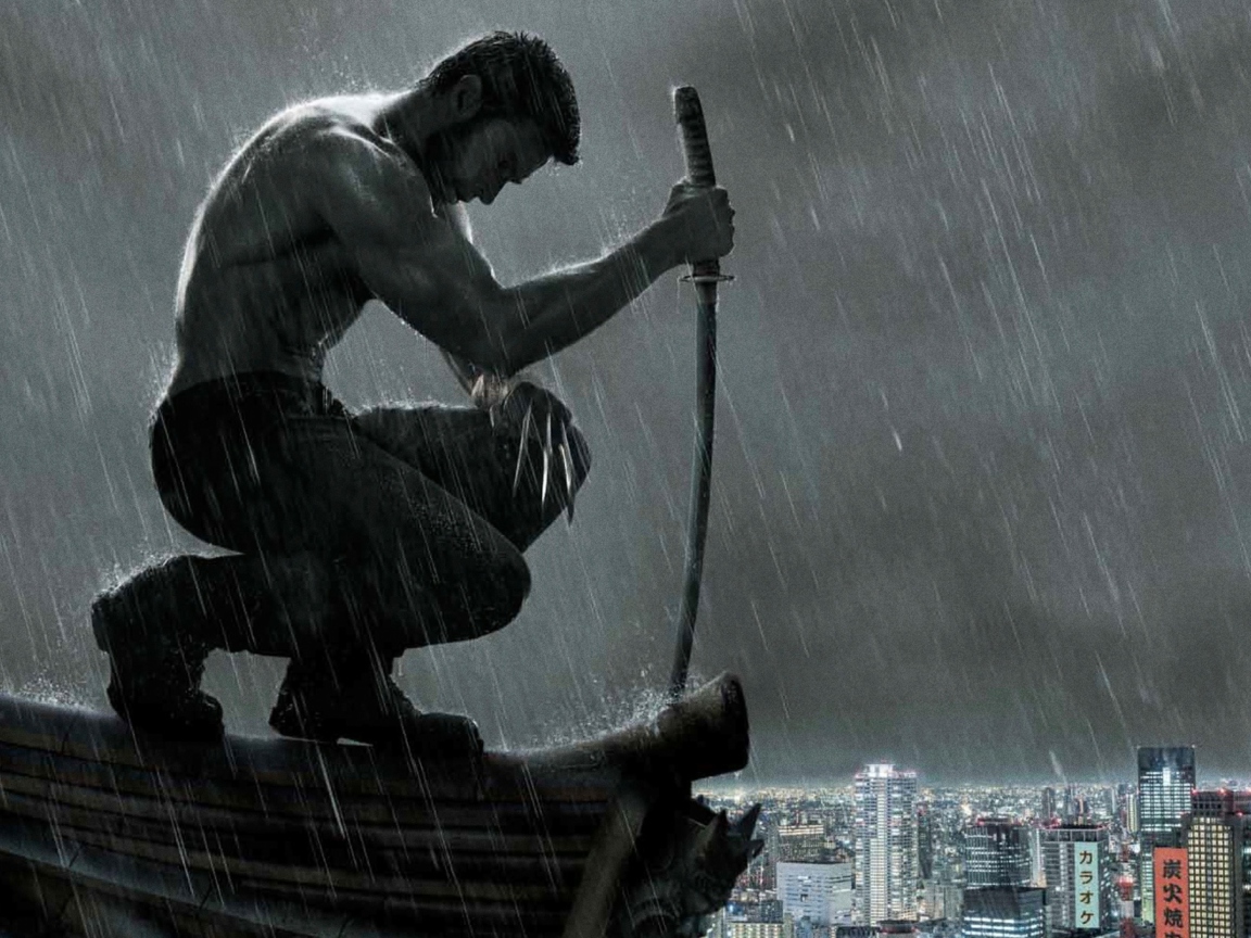 The Wolverine Movie wallpaper 1152x864