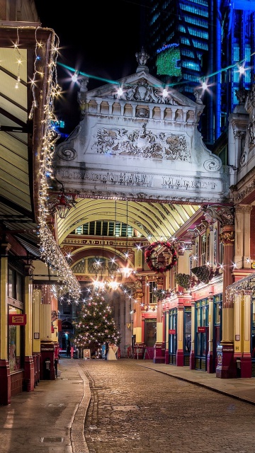 London Leadenhall Market wallpaper 360x640