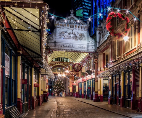 Sfondi London Leadenhall Market 480x400