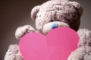 Plush Teddy Bear Background for Android, iPhone and iPad