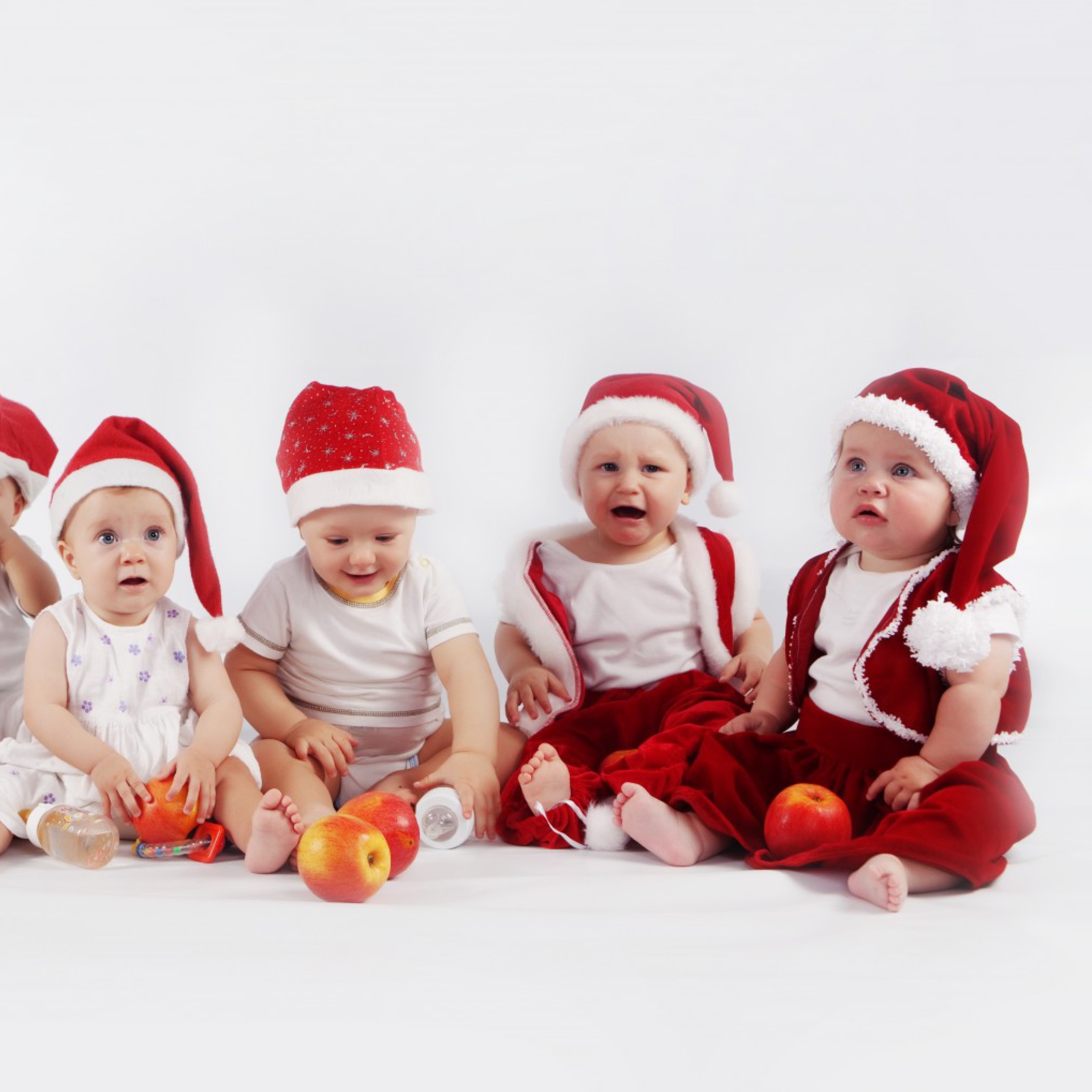 Sfondi Christmas Babies 2048x2048
