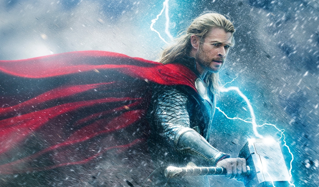 Das Thor - The Dark World Wallpaper 1024x600