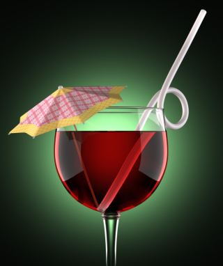 Red Cocktail - Obrázkek zdarma pro Nokia N95