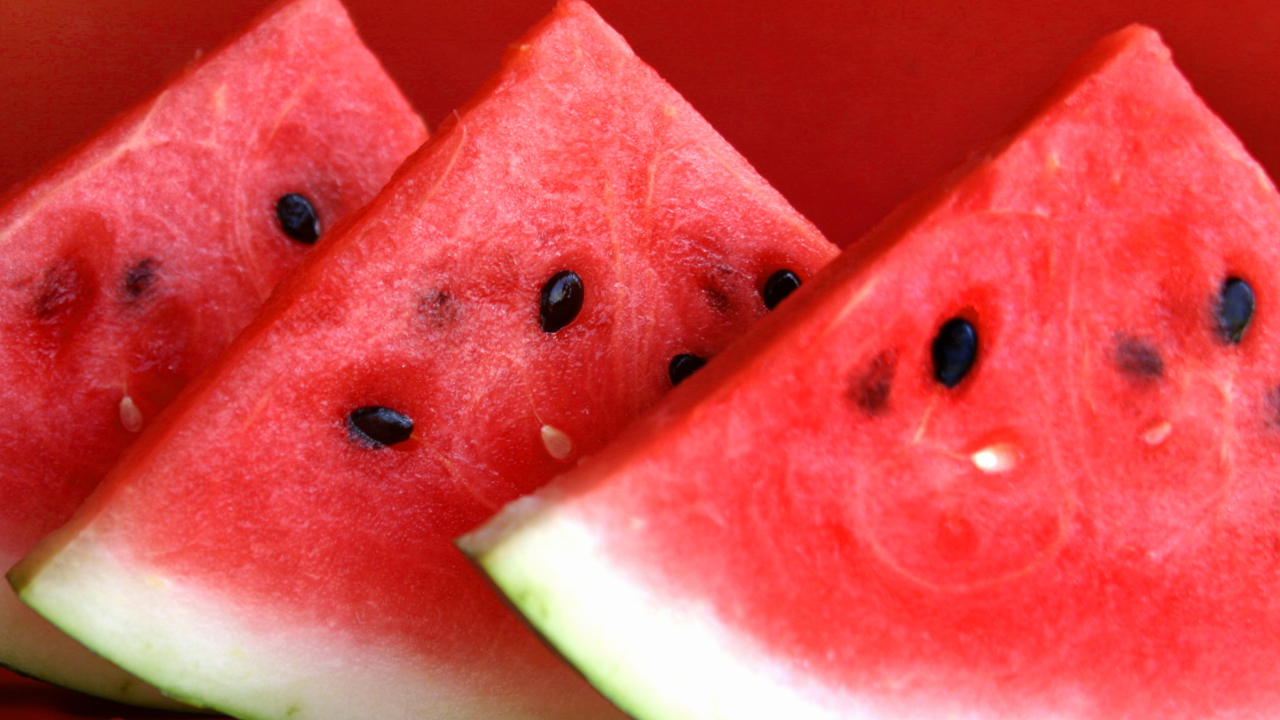 Das Slices Of Watermelon Wallpaper 1280x720