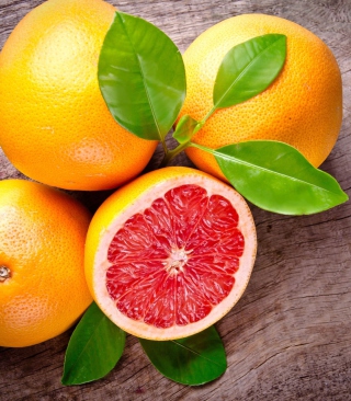 Red Grapefruit sfondi gratuiti per Nokia Asha 305