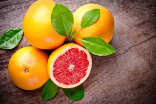 Red Grapefruit Background for Android, iPhone and iPad