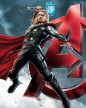 Das Thor Avengers Wallpaper 176x220