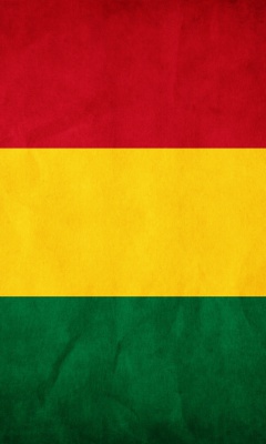 Das Bolivia Flag Wallpaper 240x400