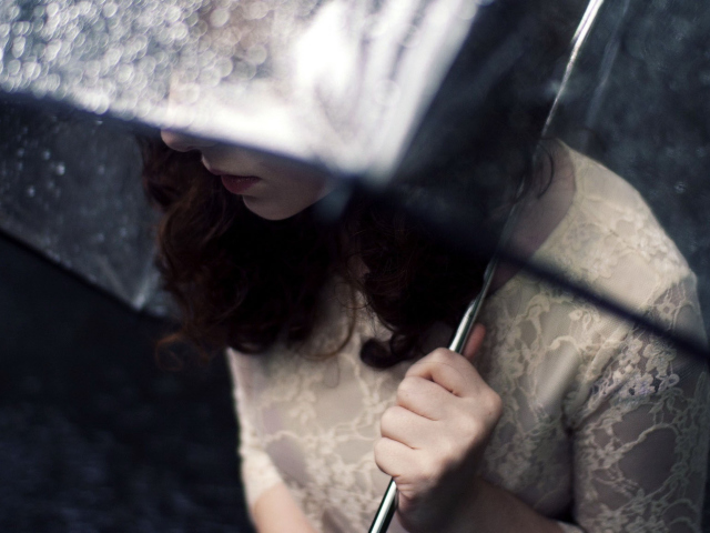 Das Under Umbrella Wallpaper 640x480