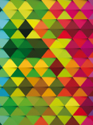 Screenshot №1 pro téma Colorful Rhombus 132x176