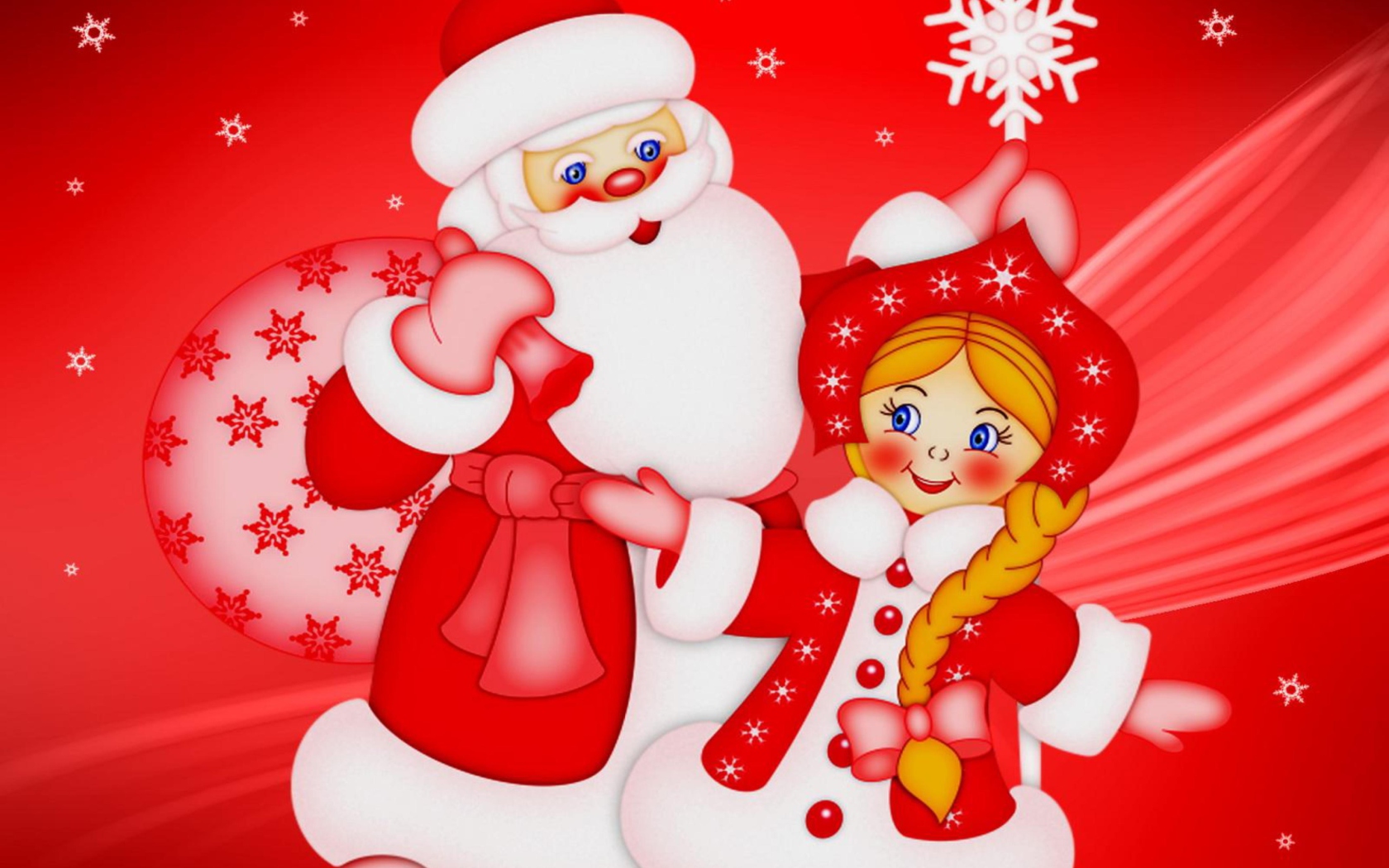 Screenshot №1 pro téma Santa Claus 1680x1050