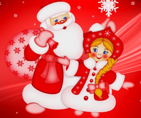 Santa Claus wallpaper 480x400