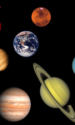 Solar System screenshot #1 240x400