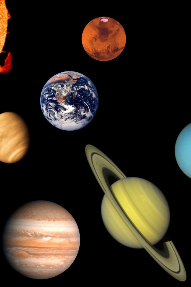 Screenshot №1 pro téma Solar System 640x960
