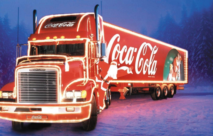 Coca Cola Truck wallpaper