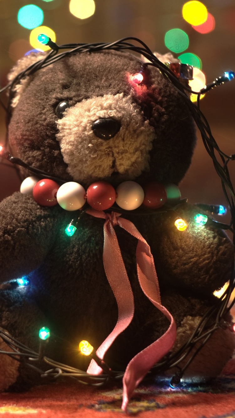 Teddy Bear wallpaper 750x1334