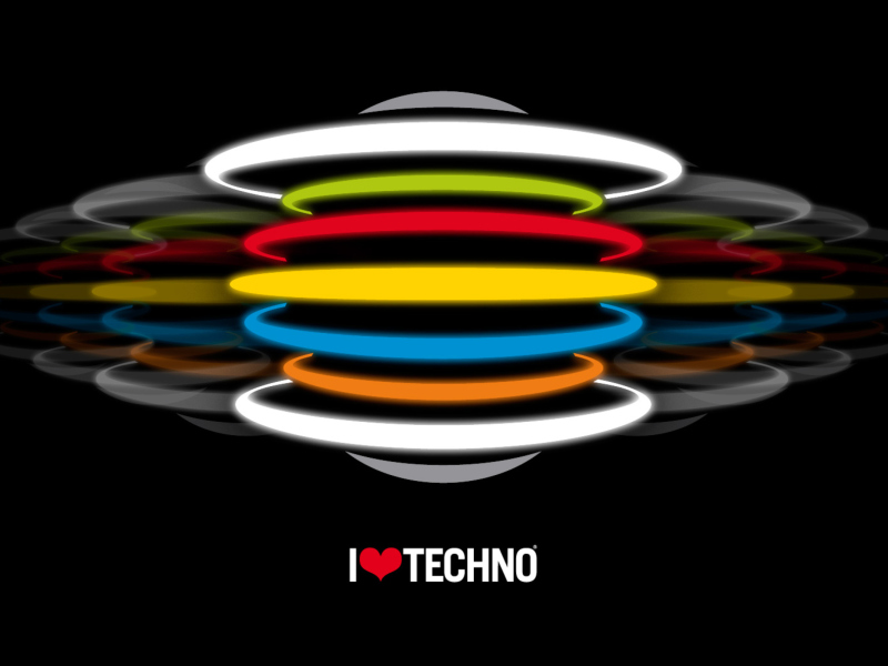 Das Techno Wallpaper 800x600