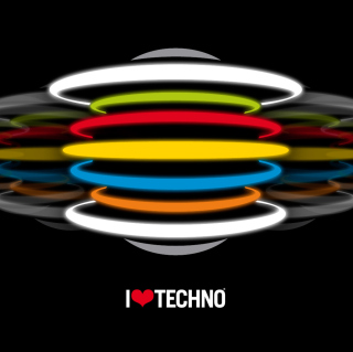 Techno - Obrázkek zdarma pro iPad 3