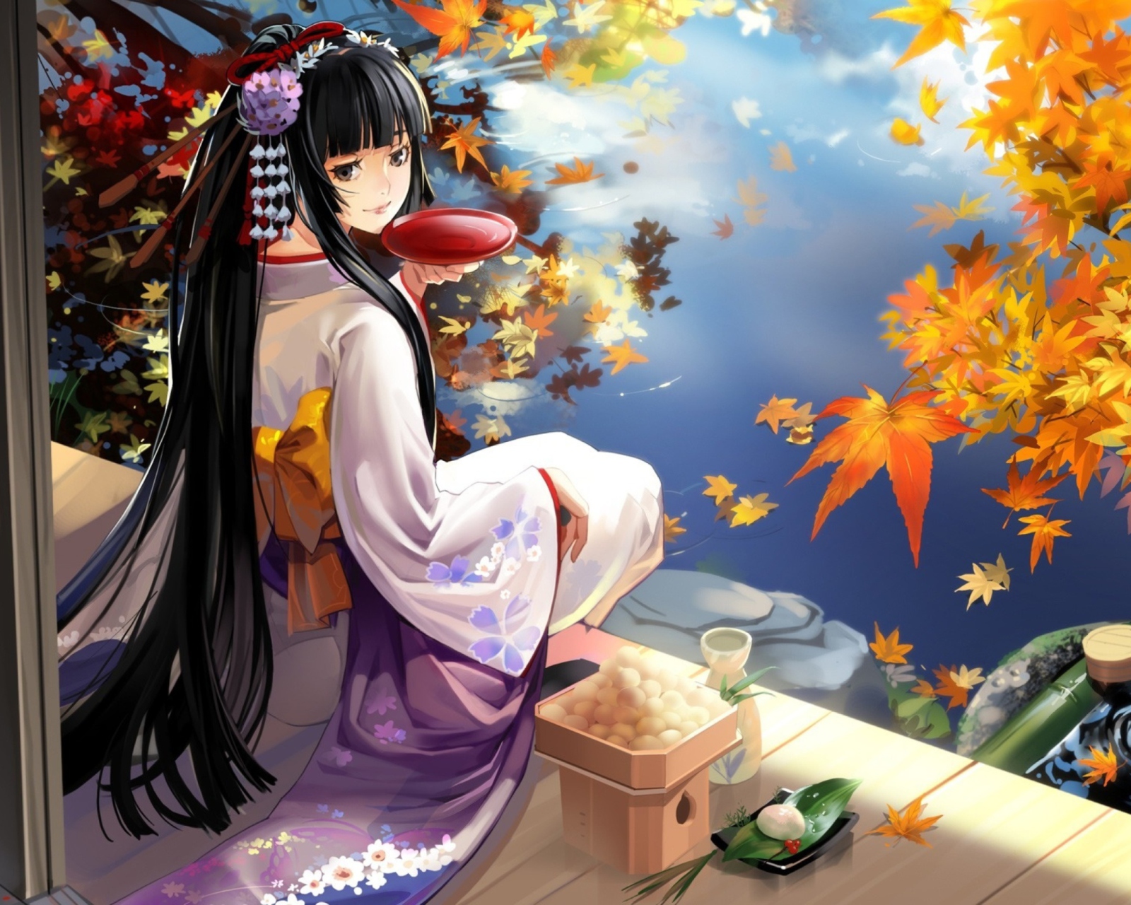 Geisha Anime wallpaper 1600x1280