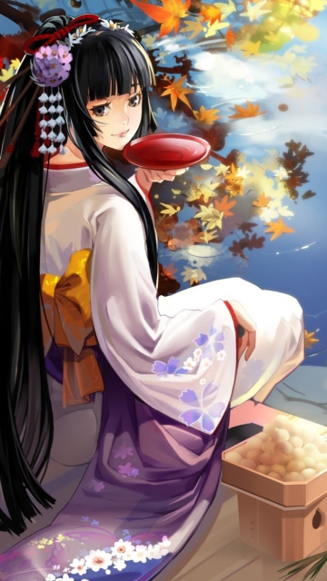 Geisha Anime wallpaper 360x640