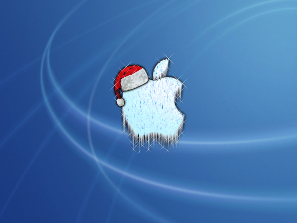 Das Mac Christmas Wallpaper 1024x768