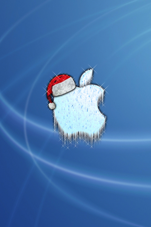 Обои Mac Christmas 640x960