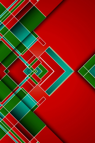 Red Colorful wallpaper 320x480
