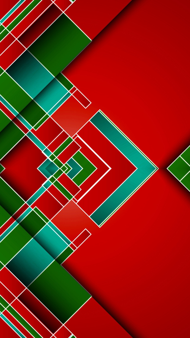 Das Red Colorful Wallpaper 640x1136