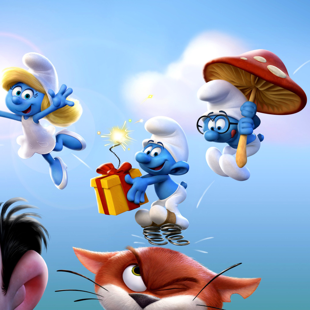 Get Smurfy wallpaper 1024x1024