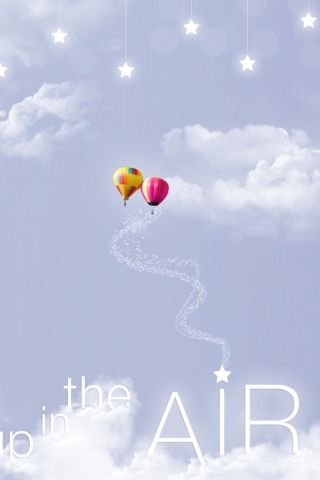 Up In The Air wallpaper 320x480