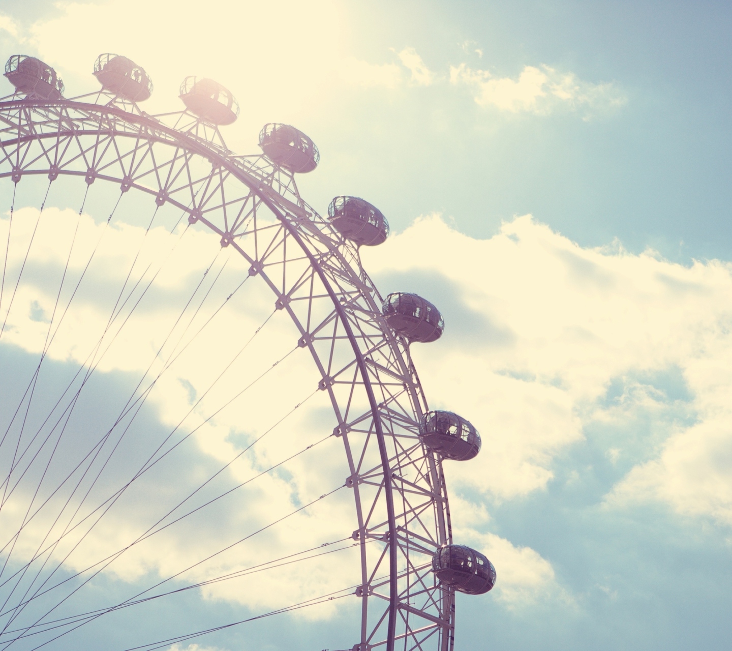 Ferris Wheel wallpaper 1440x1280