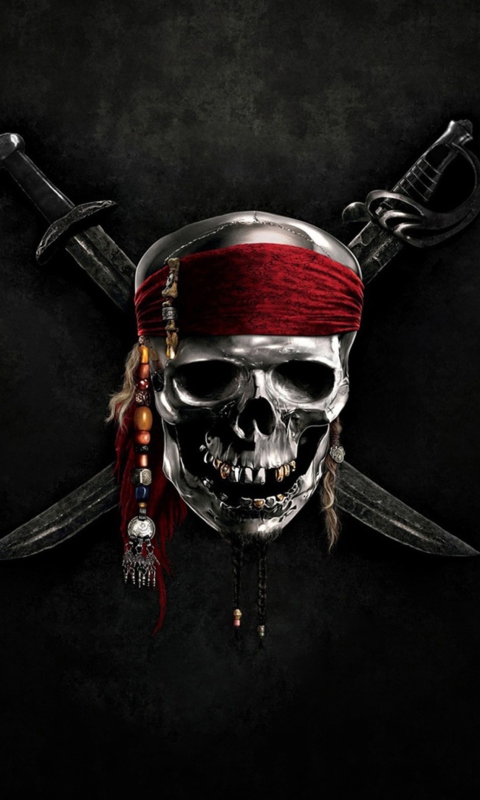 Fondo de pantalla Pirates Of The Caribbean 480x800
