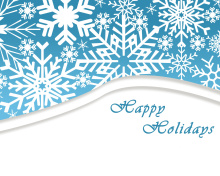 Das Snowflakes for Winter Holidays Wallpaper 220x176