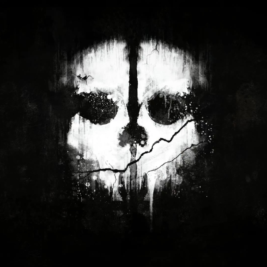 Обои Call Of Duty Ghosts Mask 1024x1024